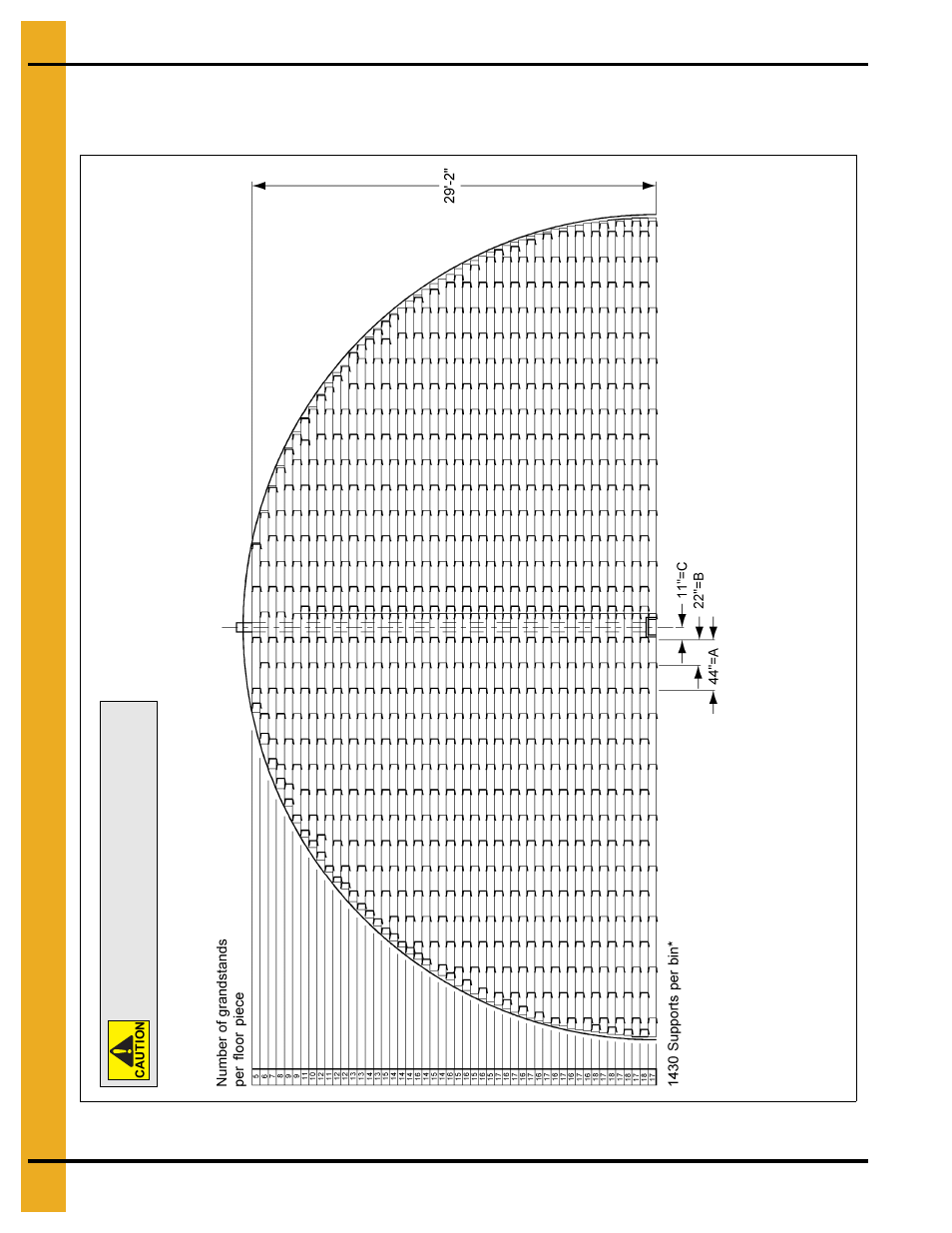 60' grandstand layouts, 33' maximum wall height | Grain Systems Bin Flooring PNEG-223 User Manual | Page 20 / 38