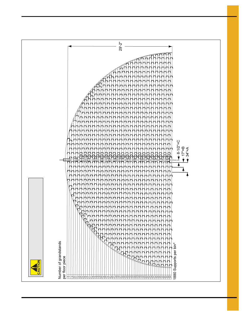 60' grandstand layouts, 33' maximum wall height | Grain Systems Bin Flooring PNEG-223 User Manual | Page 25 / 38