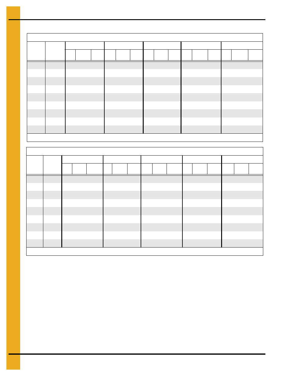 D from the chart, Air flow support instructions | Grain Systems Bin Flooring PNEG-223 User Manual | Page 32 / 38