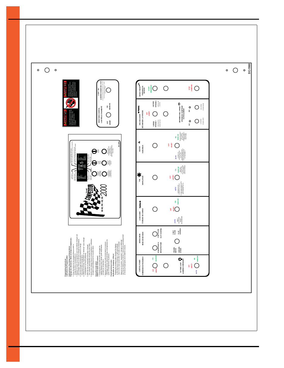 Competitor/dri-tek control panel, Chapter 1 competitor/dri-tek control panel, Figure 1a grain dryer control panel | Grain Systems PNEG-1758 User Manual | Page 4 / 16