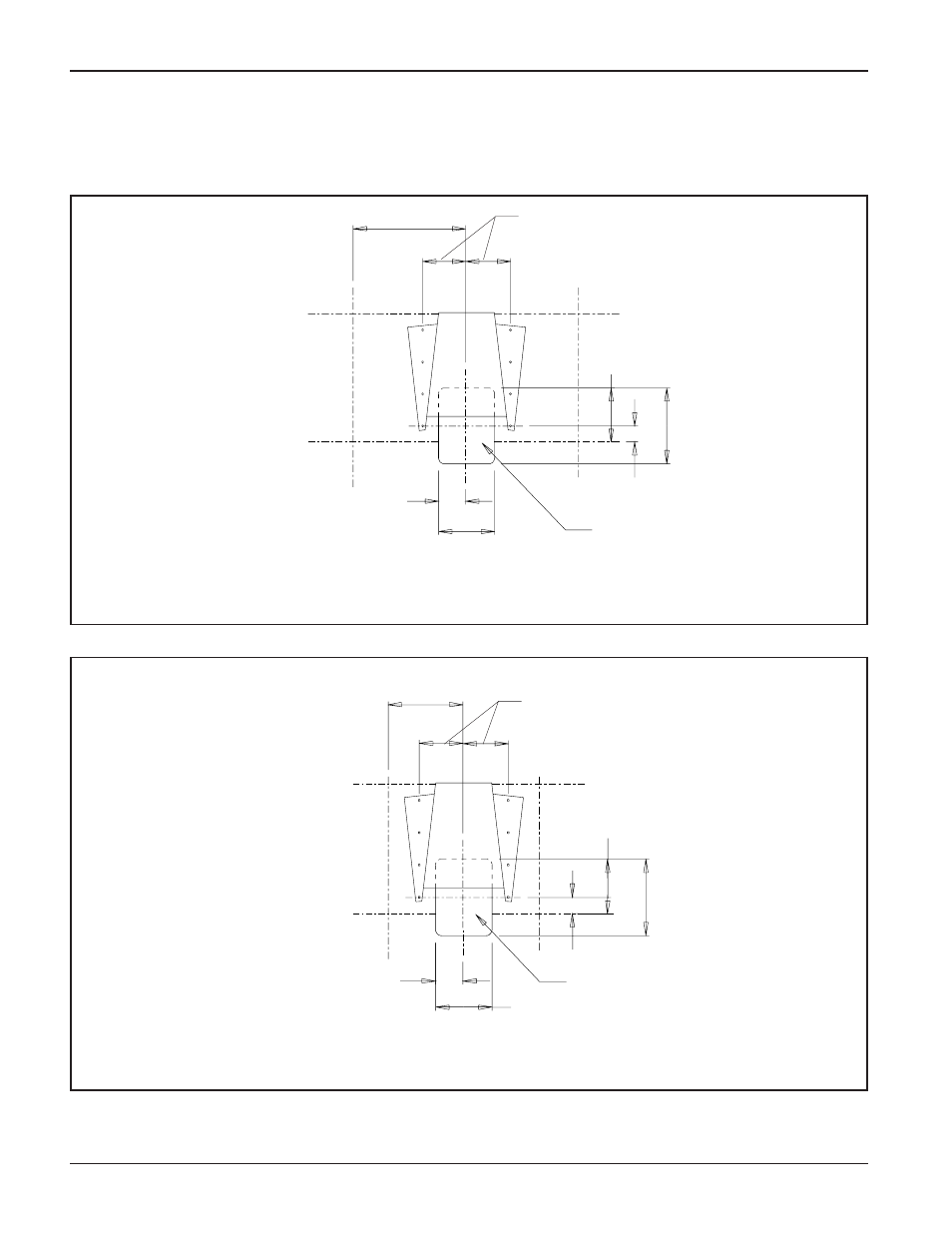 2 & 3 post (externally stiffened), 66" side draw systems, Detail "c" (externally stiffened) (2 post) | Grain Systems Bin Accessories PNEG-066 User Manual | Page 10 / 20