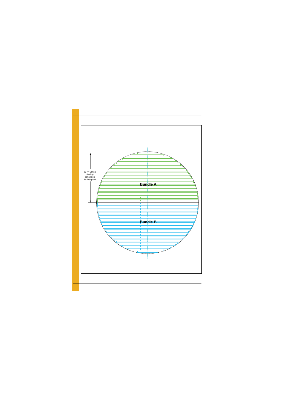 Layouts, 42' split floor bundle layout, Bundle a bundle b | Grain Systems Bin Flooring PNEG-1828 User Manual | Page 40 / 50