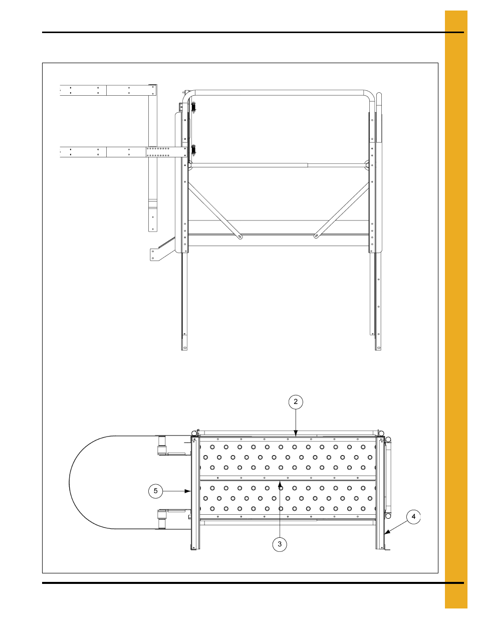 X” series sidedraw ladder platform package | Grain Systems Bin Accessories PNEG-1773 User Manual | Page 83 / 88