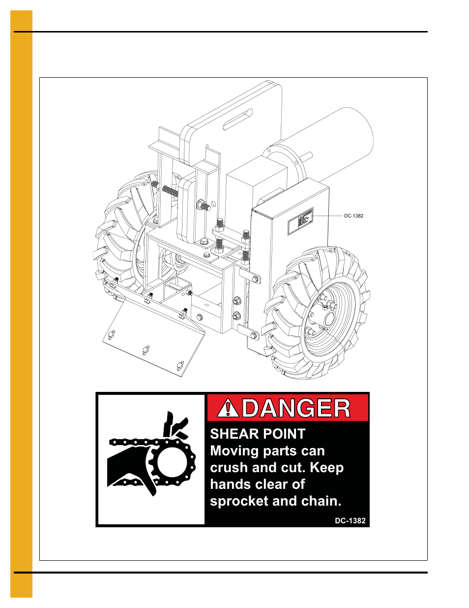 Safety decals, Chapter 3 safety decals | Grain Systems Bucket Elevtors, Conveyors, Series II Sweeps PNEG-1597 User Manual | Page 10 / 50