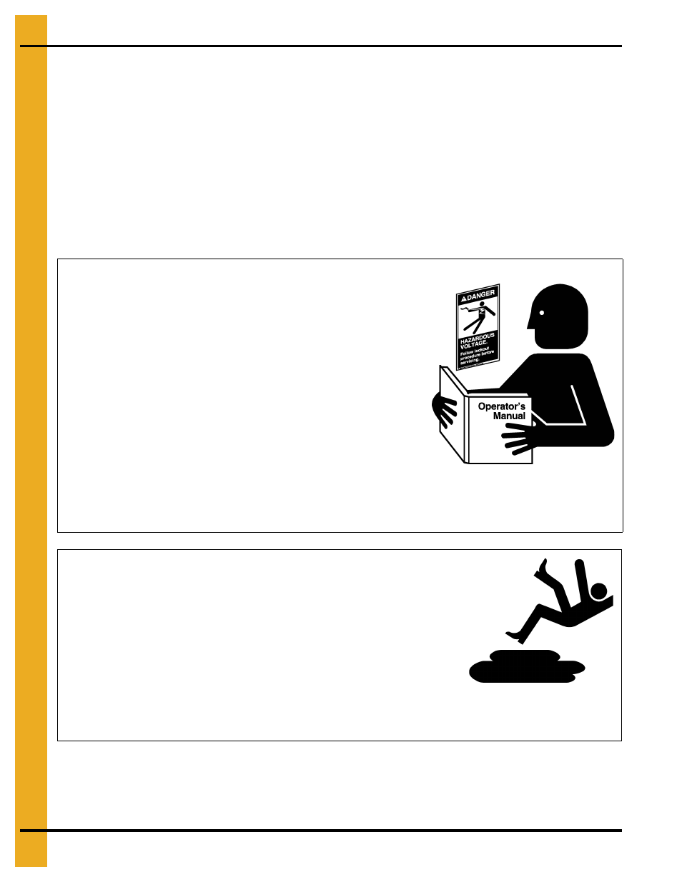 Safety instructions | Grain Systems Bucket Elevtors, Conveyors, Series II Sweeps PNEG-1597 User Manual | Page 6 / 50