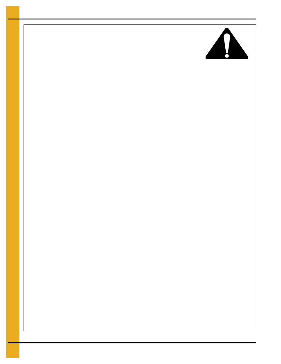 Operate unload equipment properly | Grain Systems Bucket Elevtors, Conveyors, Series II Sweeps PNEG-1597 User Manual | Page 8 / 50