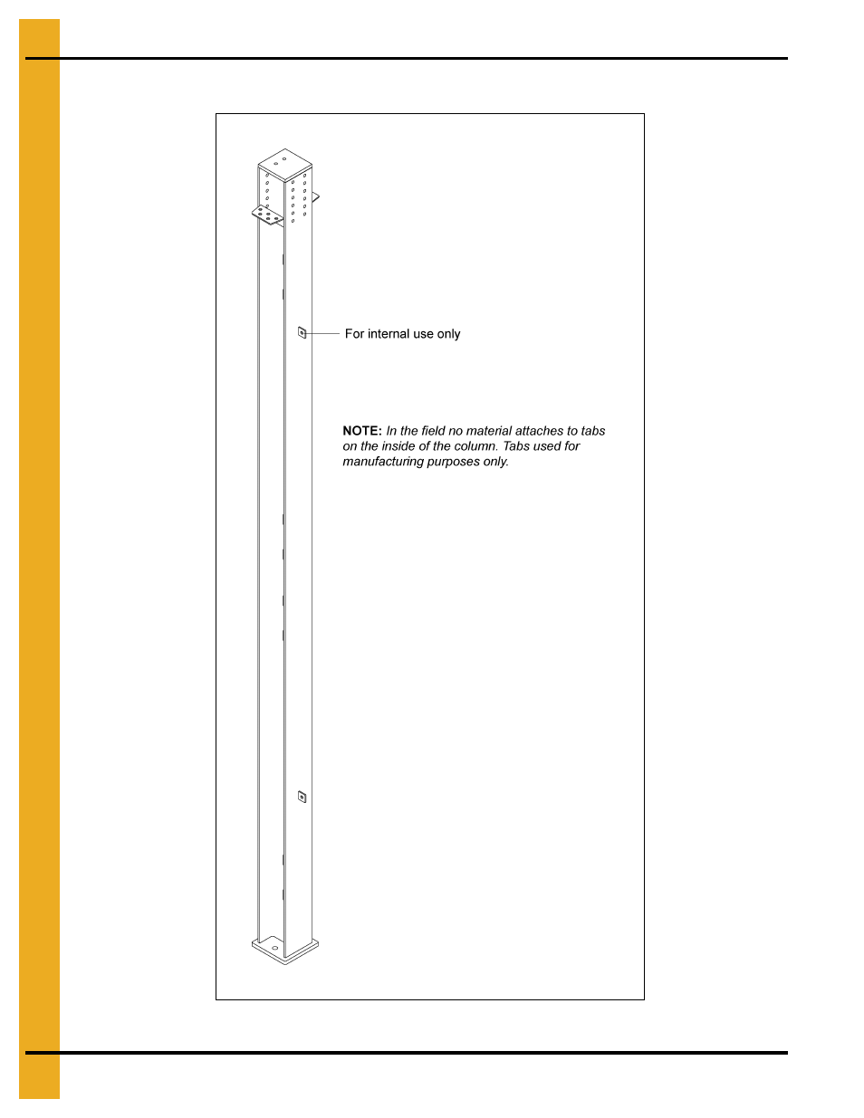 Typical ncht column | Grain Systems Tanks PNEG-1070 User Manual | Page 32 / 80