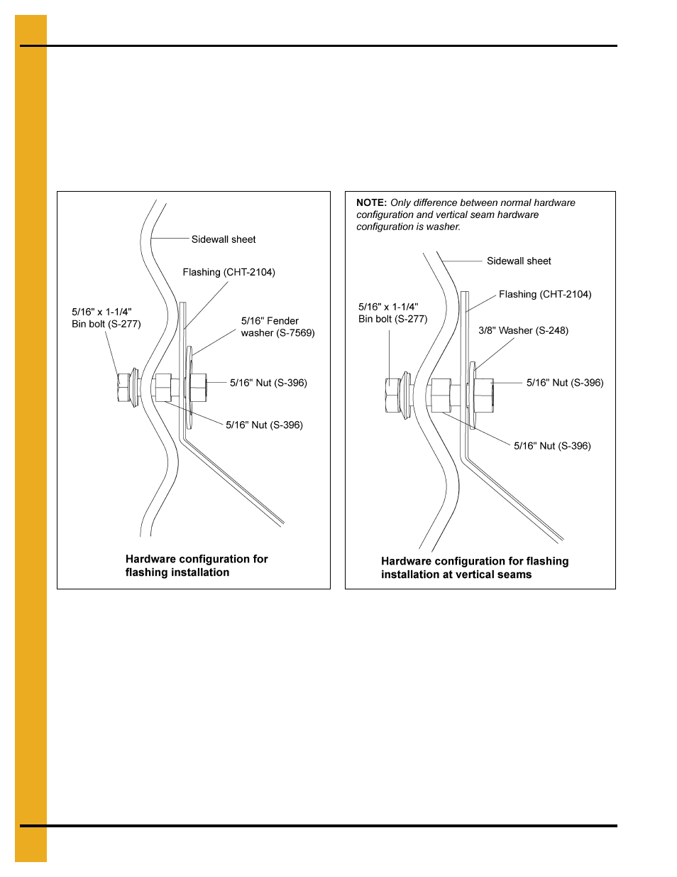 Flashing instructions (optional), Chapter 11 flashing instructions (optional) | Grain Systems Tanks PNEG-1070 User Manual | Page 68 / 80