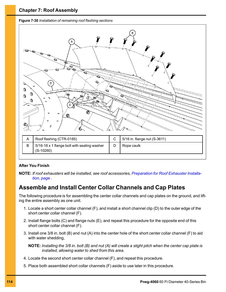 Assemble | Grain Systems Tanks PNEG-4060 User Manual | Page 114 / 166
