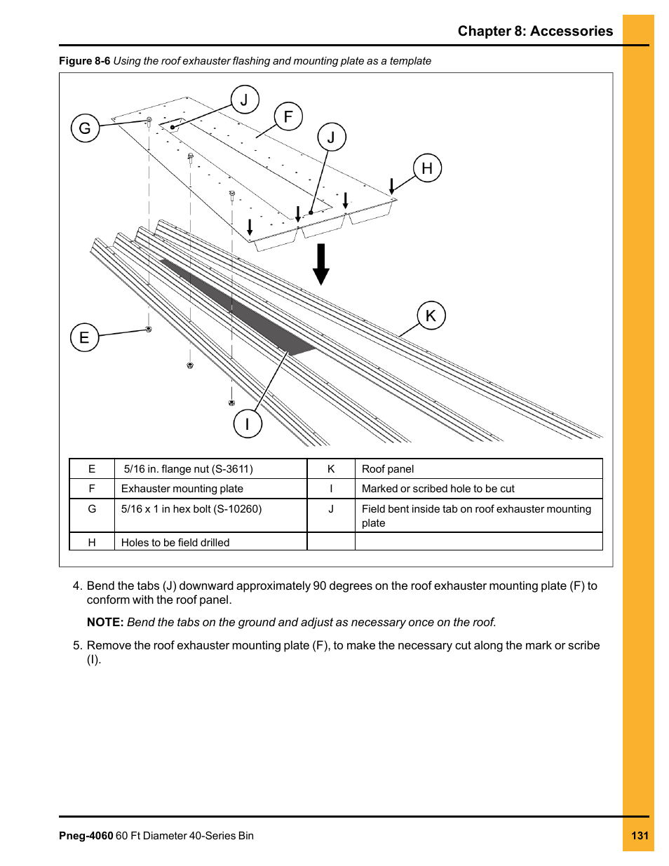 Chapter 8: accessories | Grain Systems Tanks PNEG-4060 User Manual | Page 131 / 166