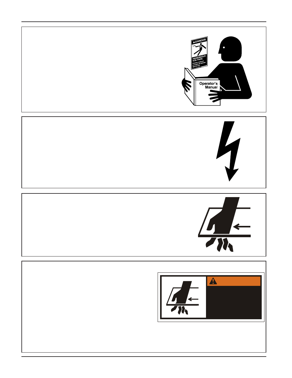 Safety, Warning | Grain Systems Bucket Elevtors, Conveyors, Series II Sweeps PNEG-765 User Manual | Page 2 / 10
