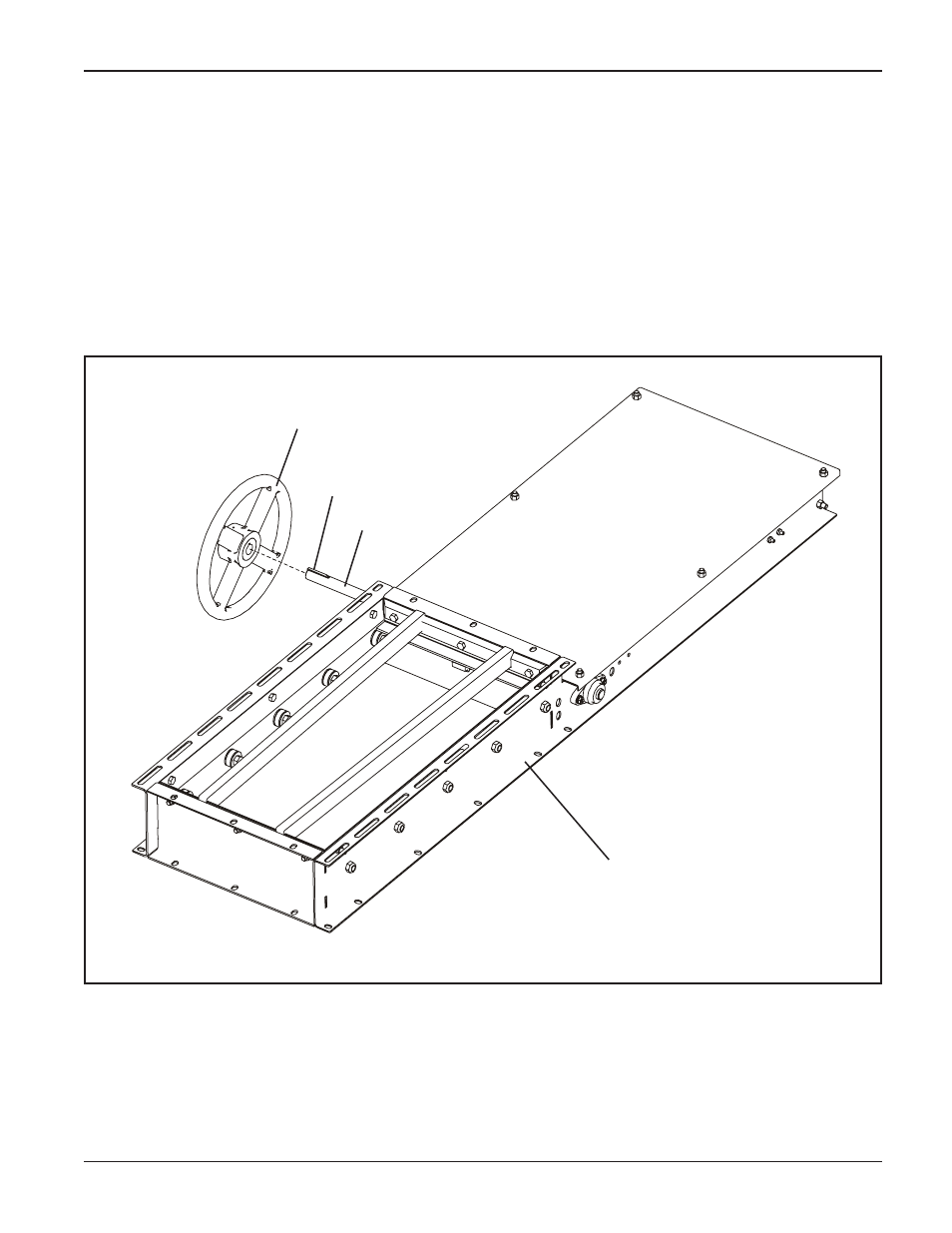 Manual gate installation | Grain Systems Bucket Elevtors, Conveyors, Series II Sweeps PNEG-765 User Manual | Page 5 / 10
