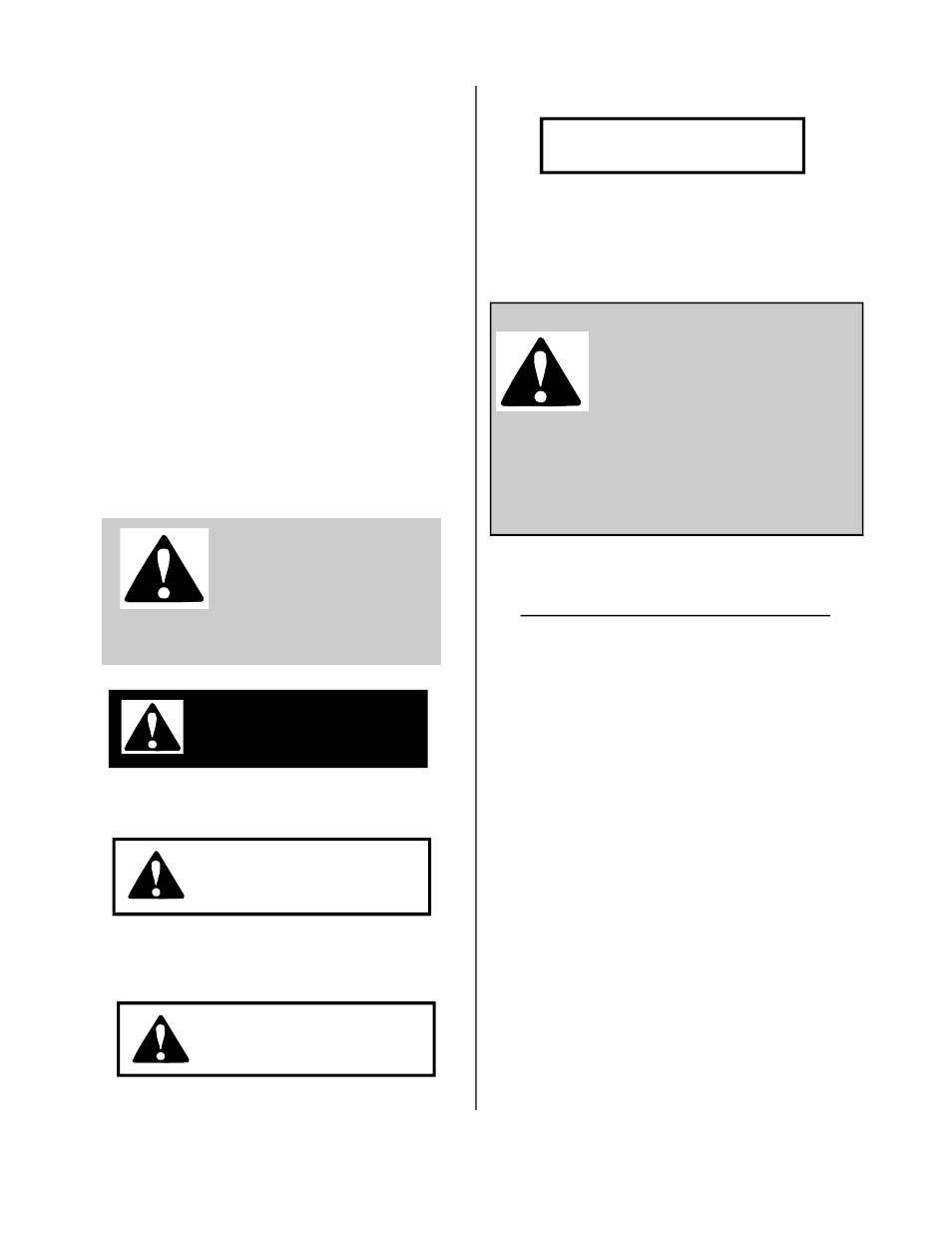 Danger warning, Caution | Grain Systems PNEG-833 User Manual | Page 2 / 6