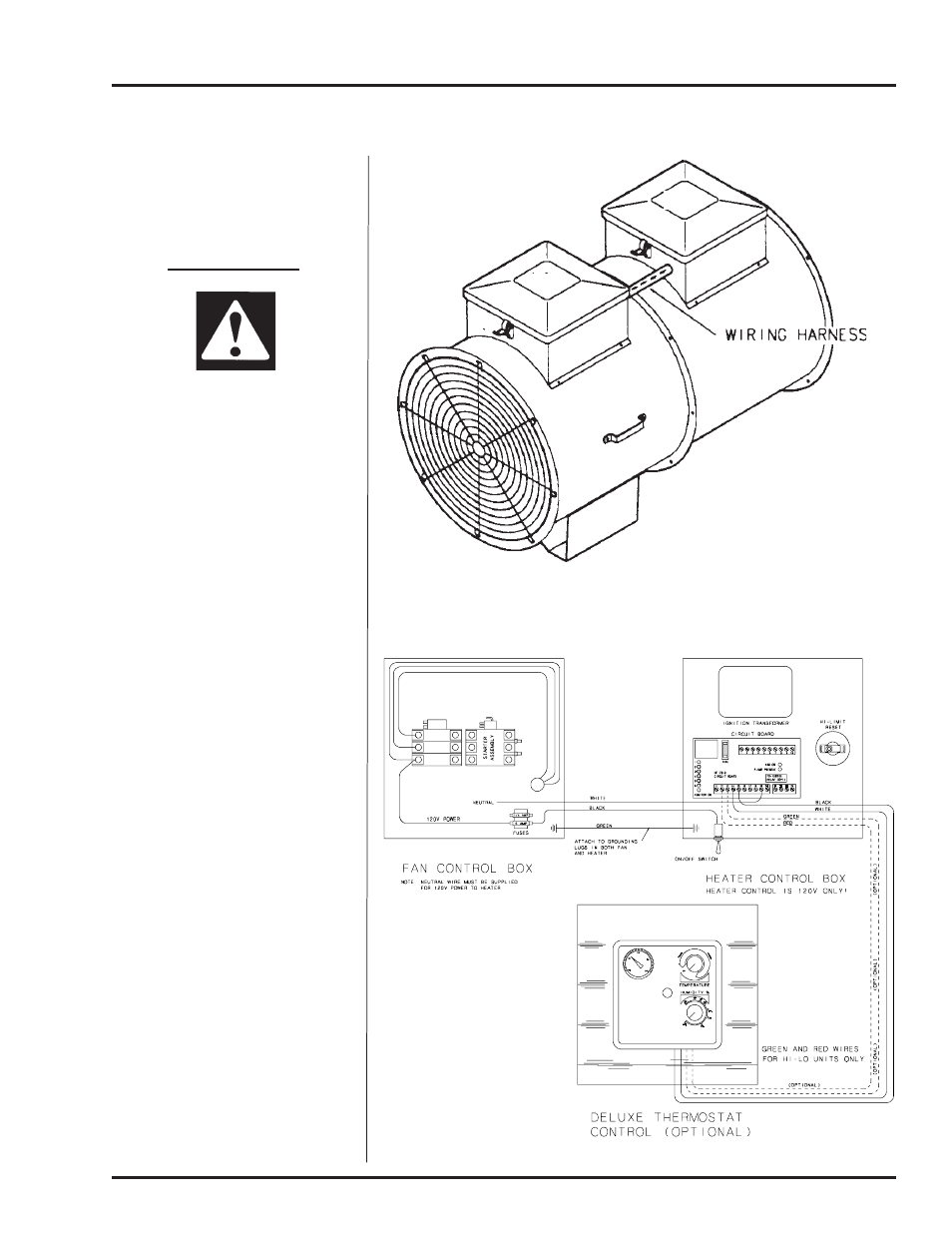 Heater installation | Grain Systems PNEG-816 User Manual | Page 11 / 42