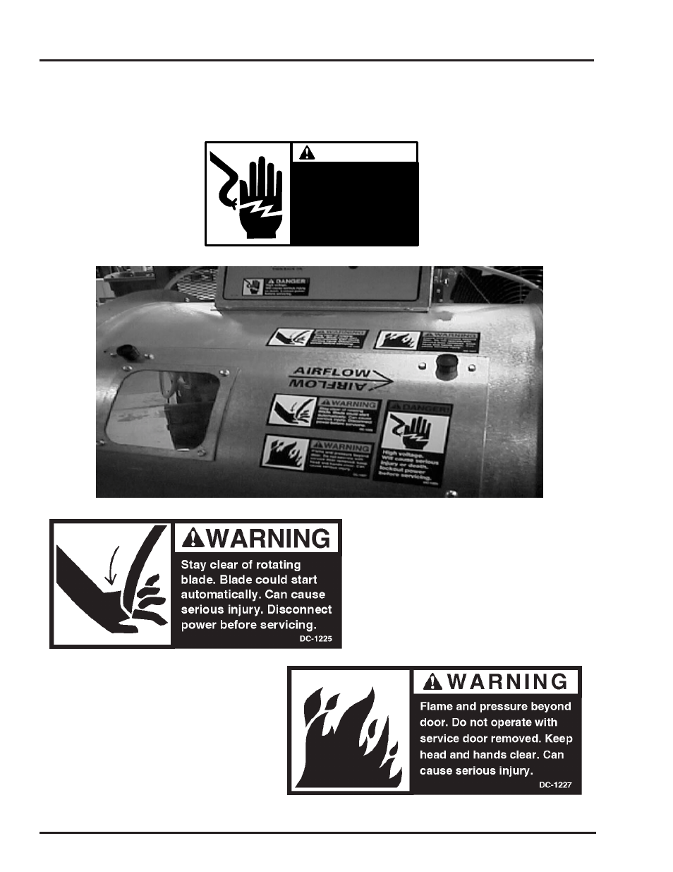 Danger, Safety alert decals | Grain Systems PNEG-816 User Manual | Page 8 / 42