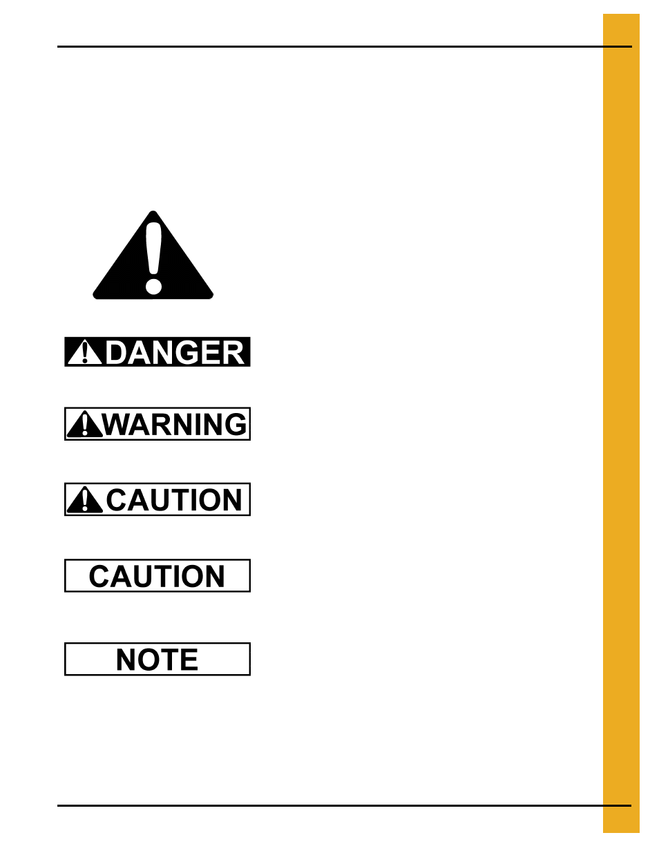 Safety, Chapter 1 safety, Safety guidelines | Grain Systems Bin Flooring PNEG-214 User Manual | Page 5 / 38