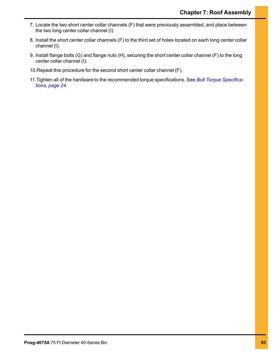 Grain Systems Tanks PNEG-4075A User Manual | Page 93 / 166