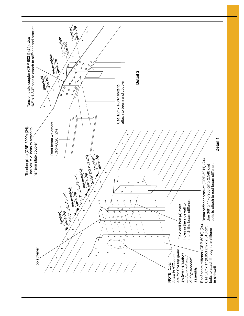 72' roof assembly instructions | Grain Systems Special Roofs PNEG-RE72-H User Manual | Page 13 / 26