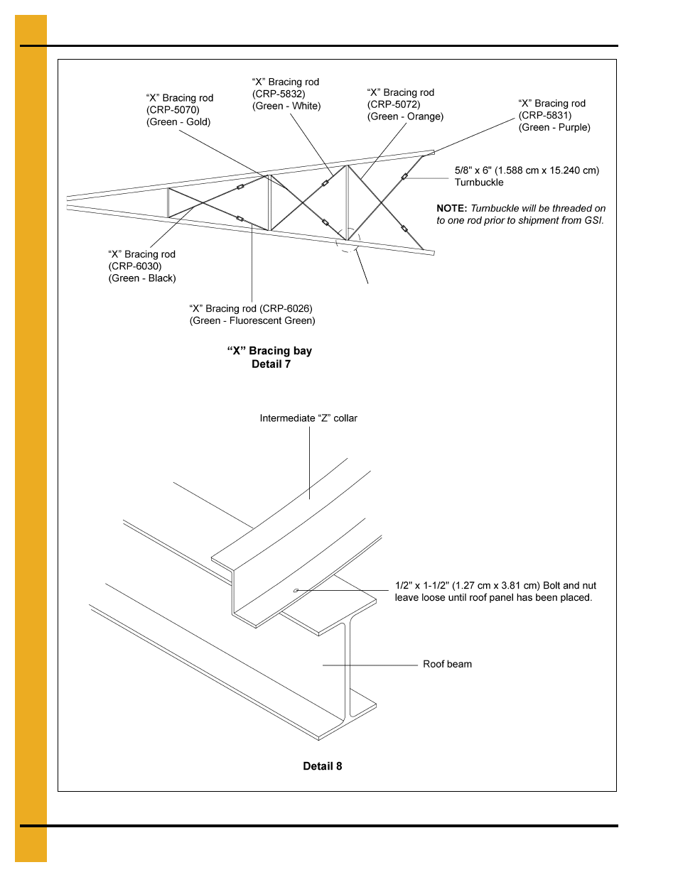 72' roof assembly instructions | Grain Systems Special Roofs PNEG-RE72-H User Manual | Page 16 / 26