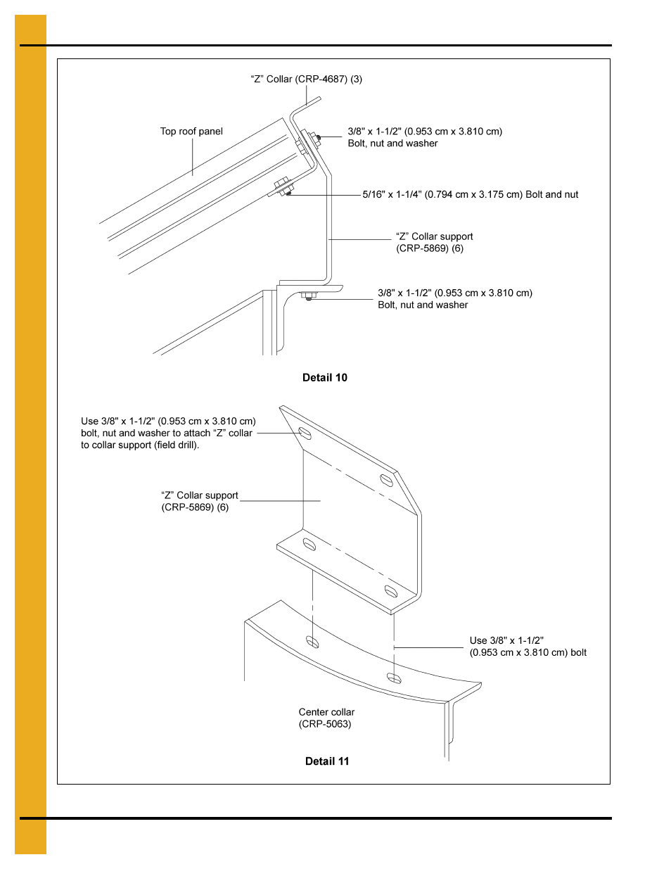 72' roof assembly instructions | Grain Systems Special Roofs PNEG-RE72-H User Manual | Page 18 / 26