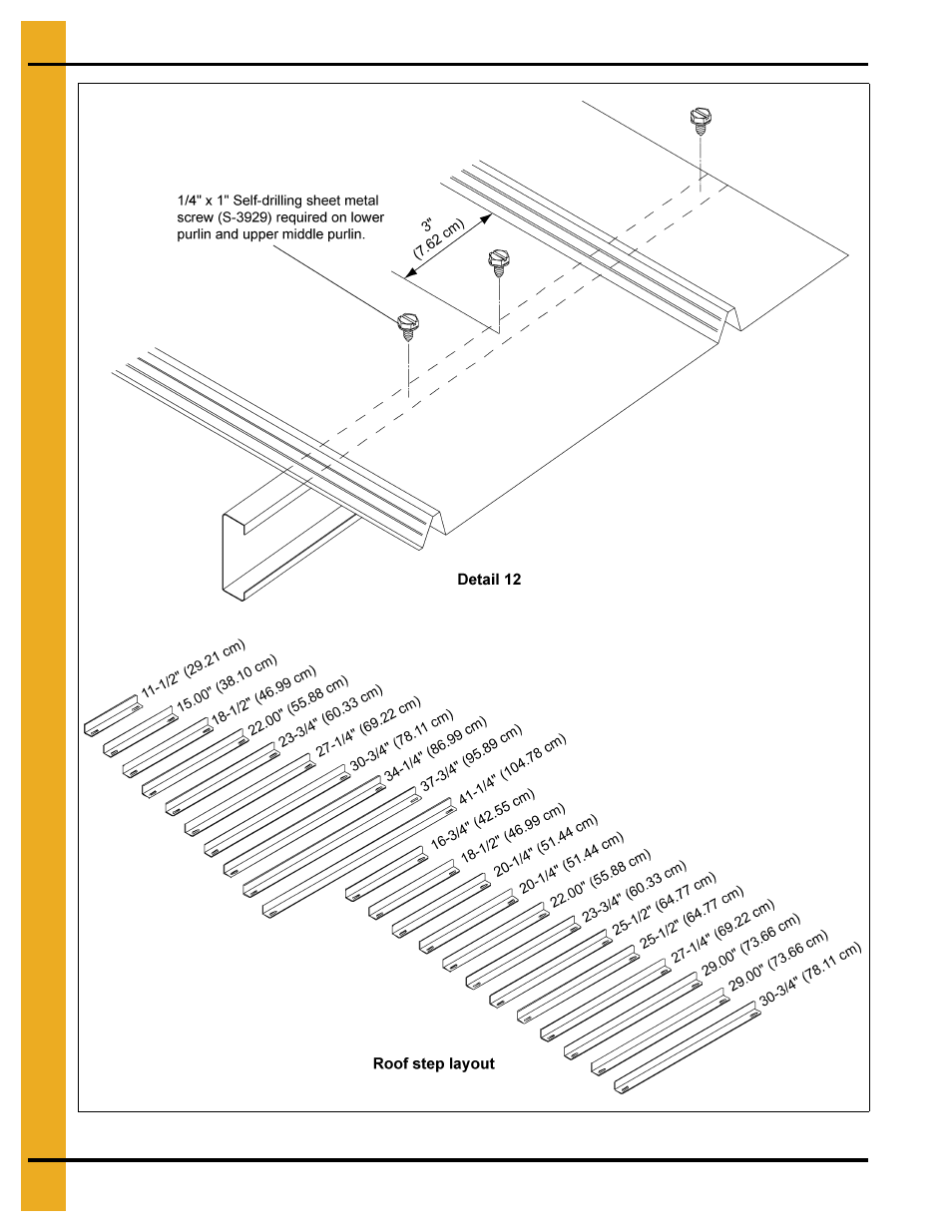 72' roof assembly instructions | Grain Systems Special Roofs PNEG-RE72-H User Manual | Page 20 / 26