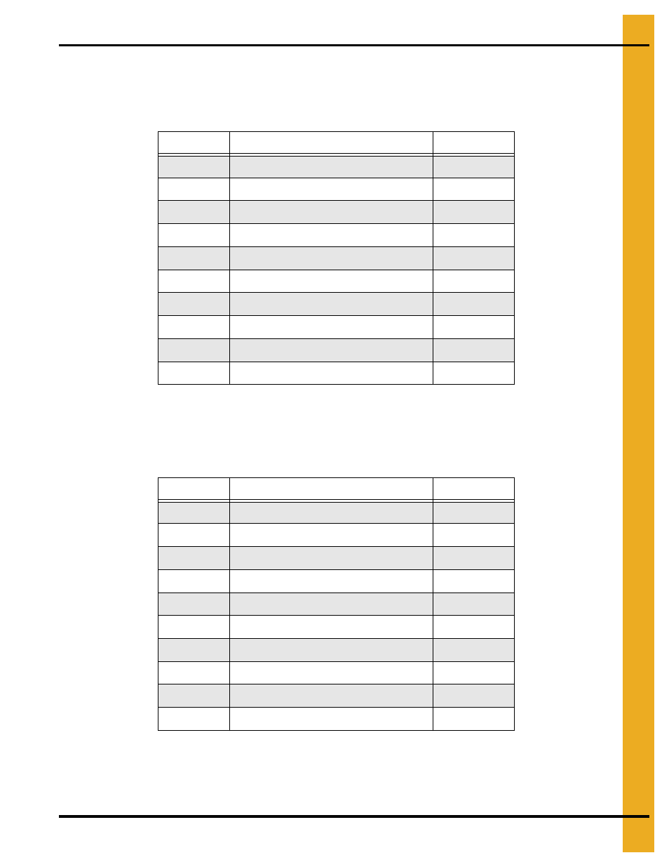 345 cut-lok floors for non-gsi bins, 20 gauge cor-lok floors for non-gsi bins | Grain Systems Bin Flooring PNEG-529 User Manual | Page 15 / 34