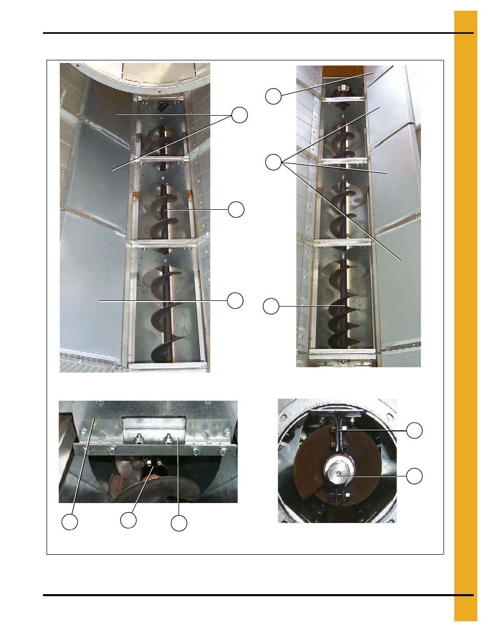 Bottom auger - 4" metering rolls, Main structure assembly | Grain Systems PNEG-1934 User Manual | Page 11 / 146