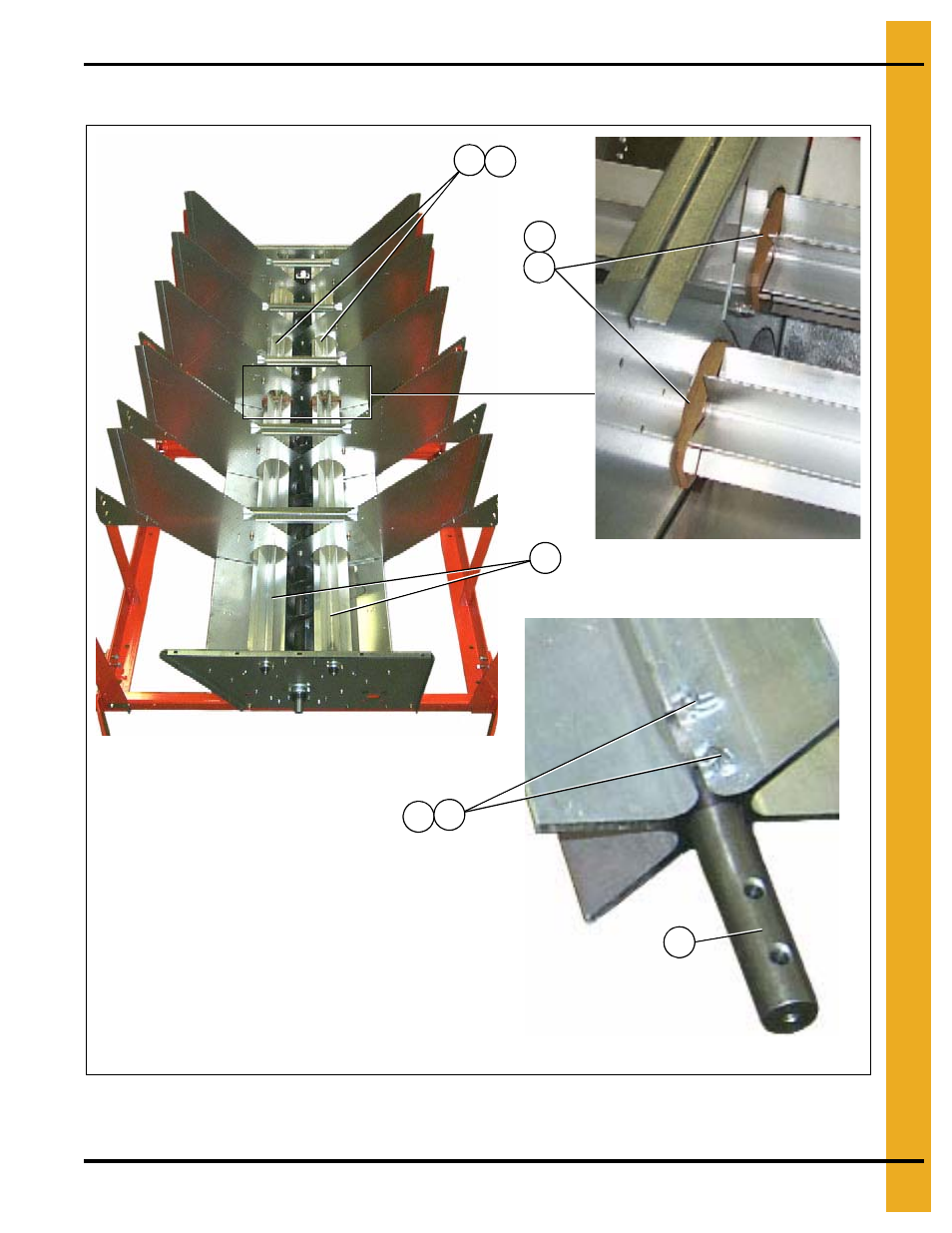 7" metering rolls, Main structure assembly | Grain Systems PNEG-1934 User Manual | Page 25 / 146