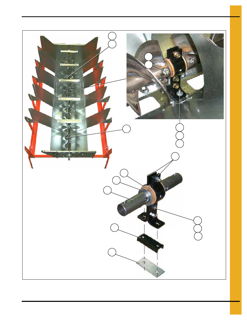 Bottom auger - 7" metering roll, Main structure assembly | Grain Systems PNEG-1934 User Manual | Page 27 / 146