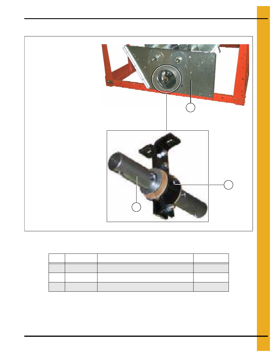 Bottom auger - rear hanger bearing assembly, Main structure assembly | Grain Systems PNEG-1934 User Manual | Page 29 / 146