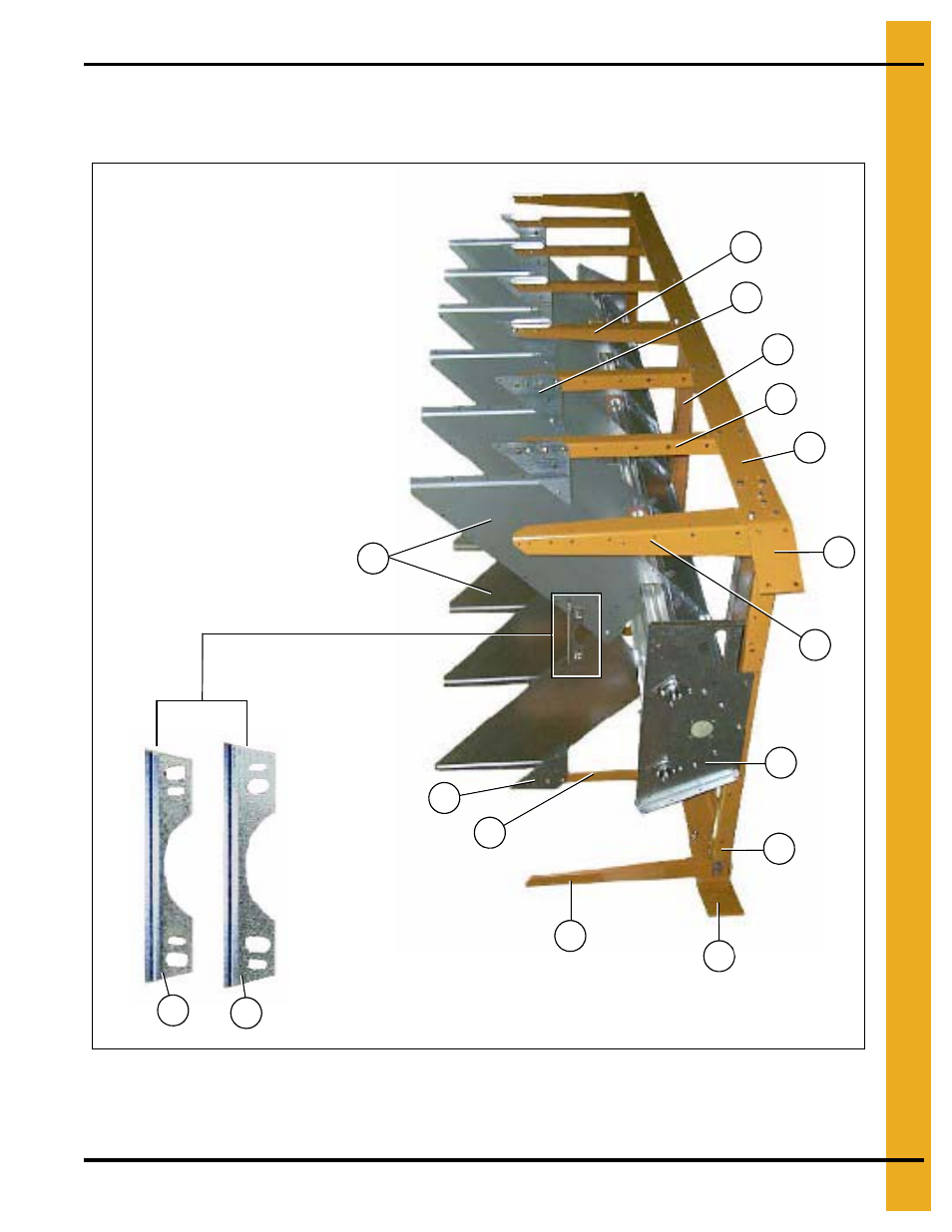 Frame, auger trough and hopper bulkheads, Main structure assembly | Grain Systems PNEG-1934 User Manual | Page 7 / 146