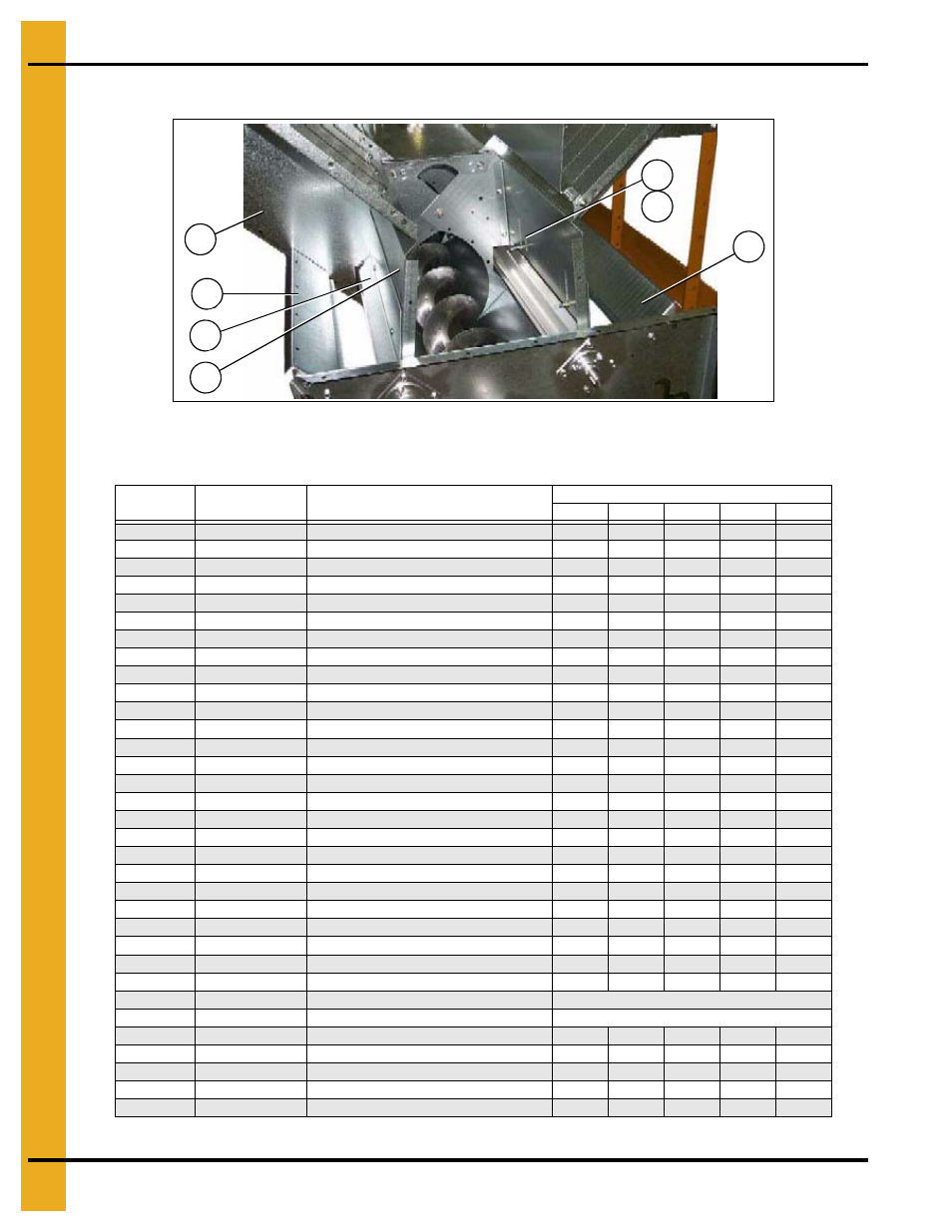 Meter roll upper shield assembly, Bottom module | Grain Systems PNEG-1404 User Manual | Page 12 / 94
