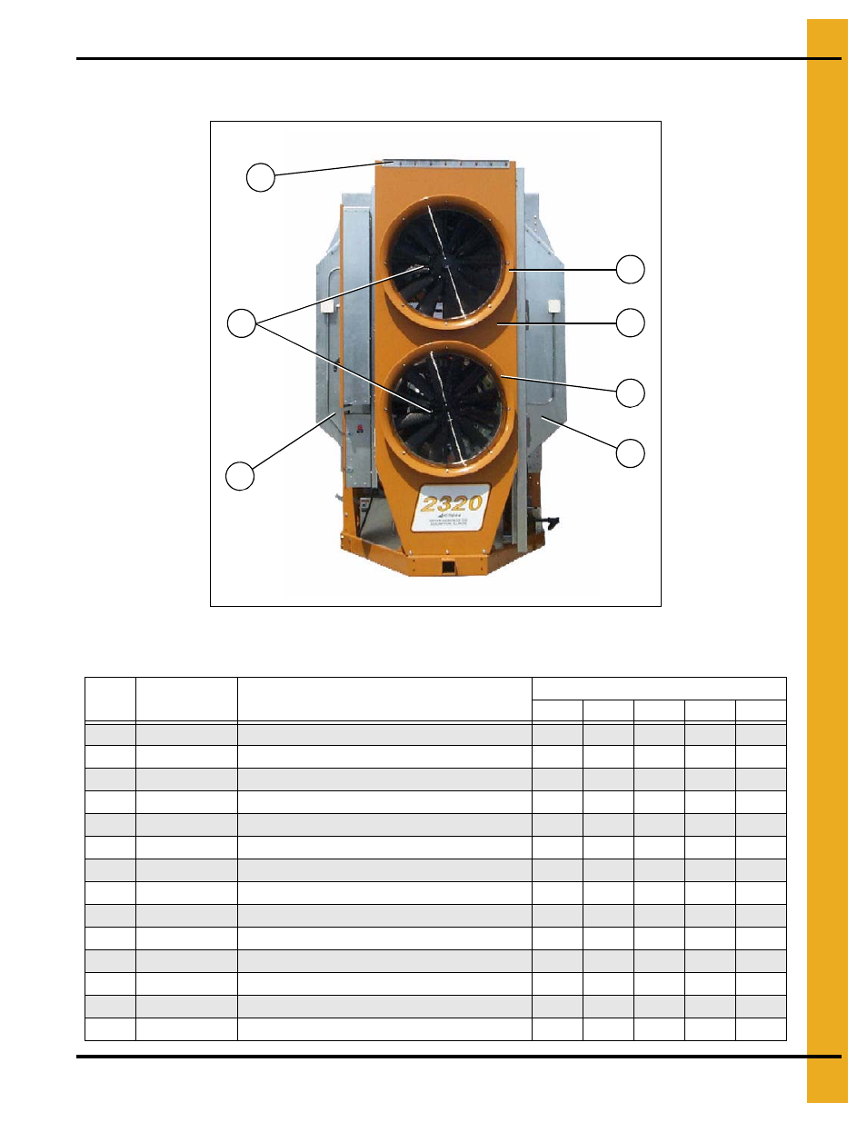 Front end panels/fan support/grill guards, Bottom module | Grain Systems PNEG-1404 User Manual | Page 21 / 94