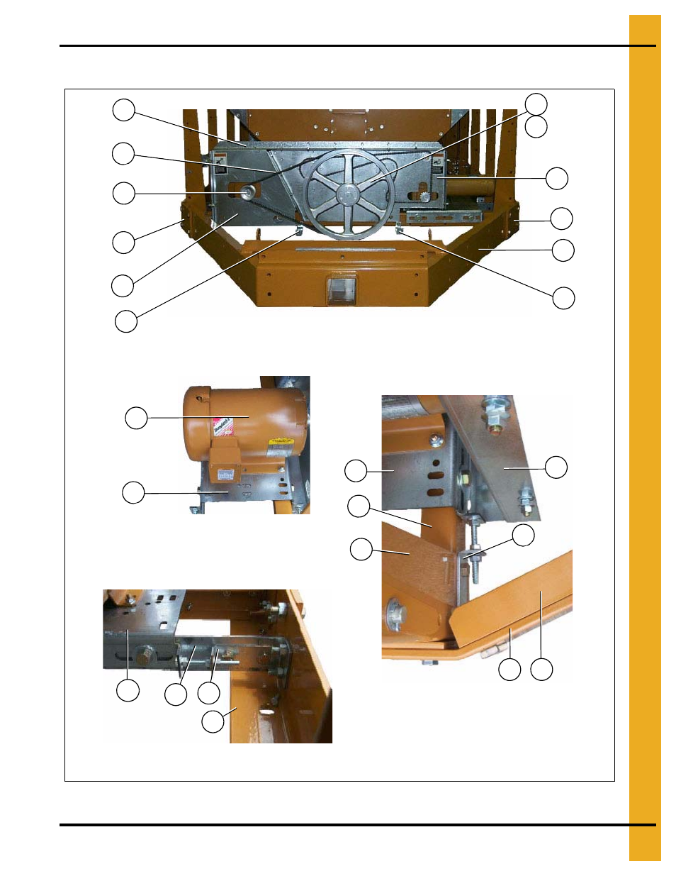 Bottom auger drive, Bottom module | Grain Systems PNEG-1404 User Manual | Page 25 / 94