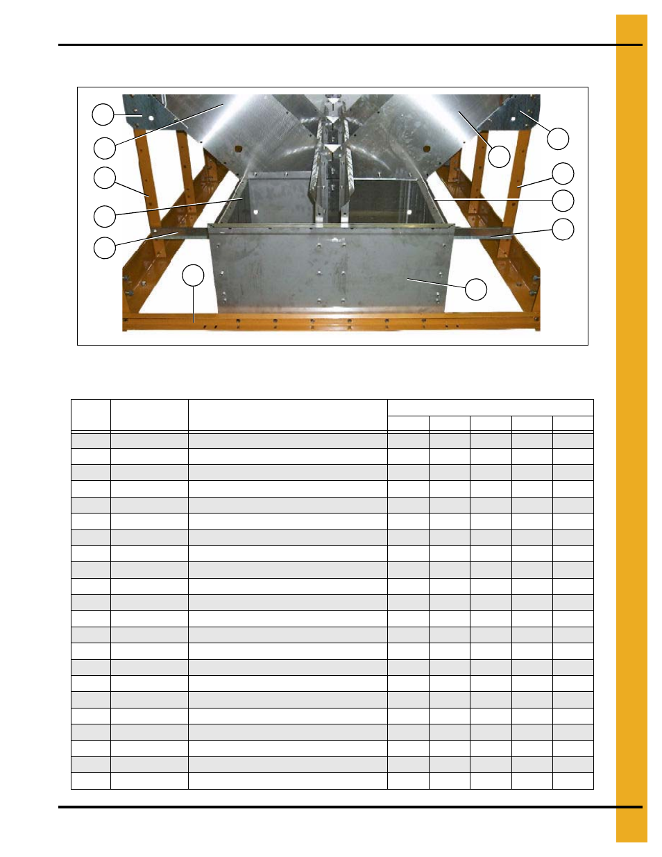 Frame/lower basket (continued), Top module | Grain Systems PNEG-1404 User Manual | Page 33 / 94