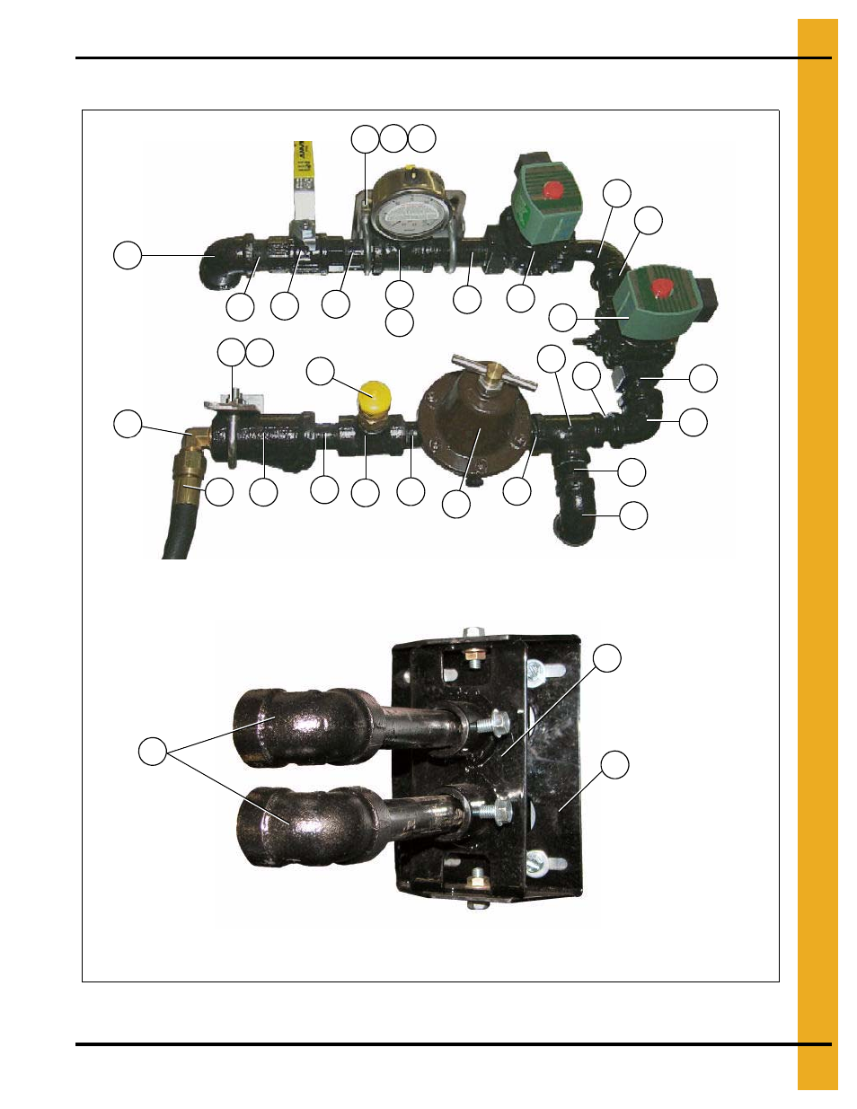 Lp pipe train assemblies (continued), Fan/heaters | Grain Systems PNEG-1404 User Manual | Page 55 / 94