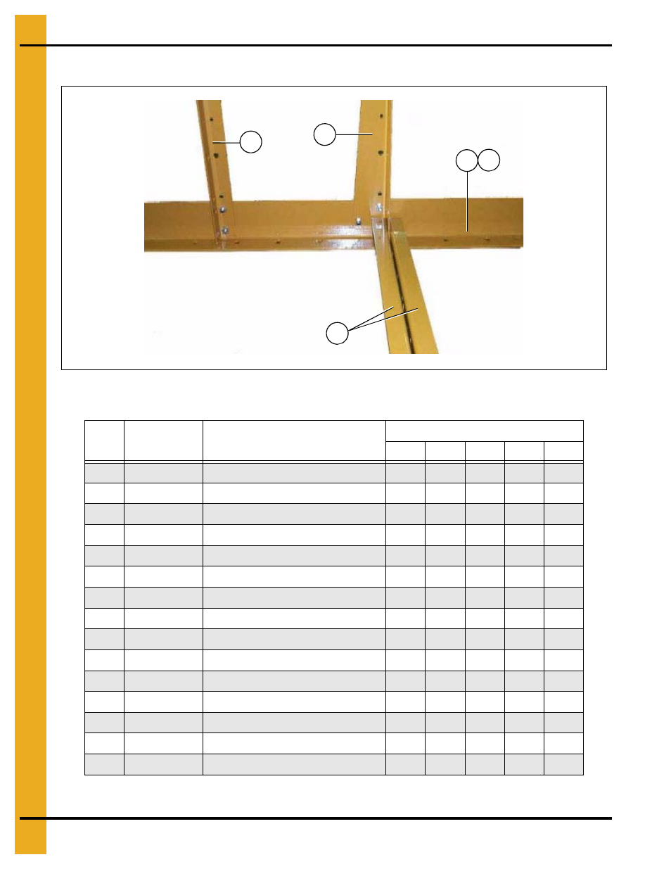 Frame assembly (continued), Bottom module | Grain Systems PNEG-1404 User Manual | Page 6 / 94