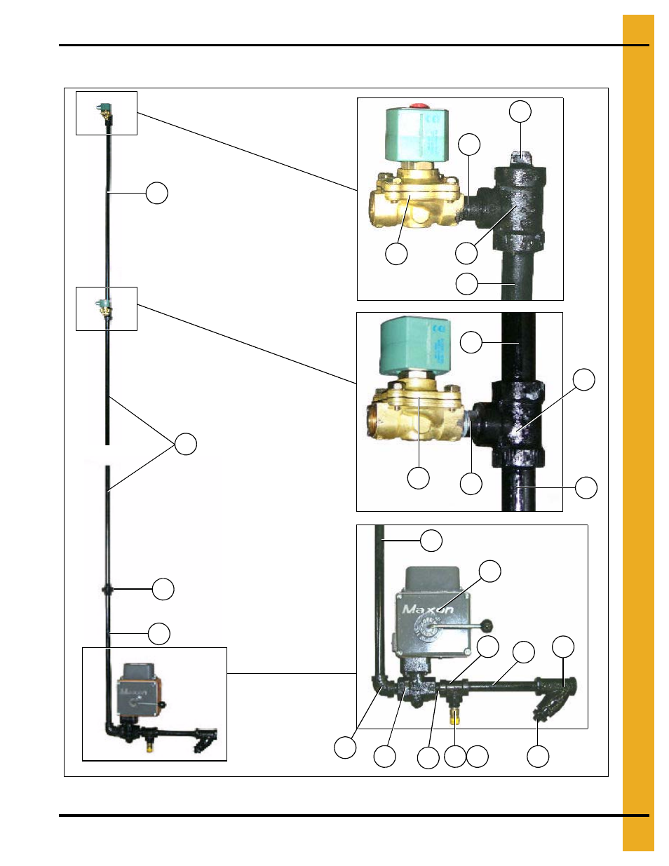 Lp supply line (bottom module), Fan/heaters | Grain Systems PNEG-1404 User Manual | Page 63 / 94