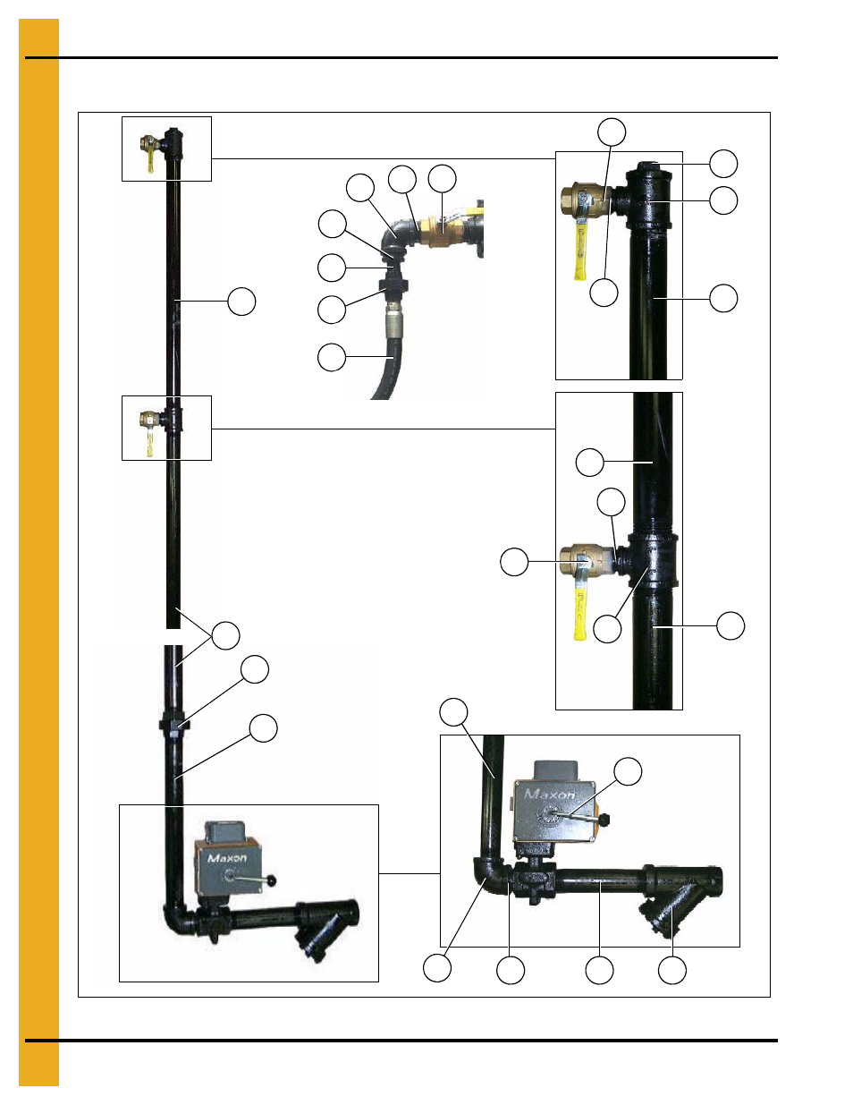 Ng supply line (bottom module), Fan/heaters | Grain Systems PNEG-1404 User Manual | Page 66 / 94
