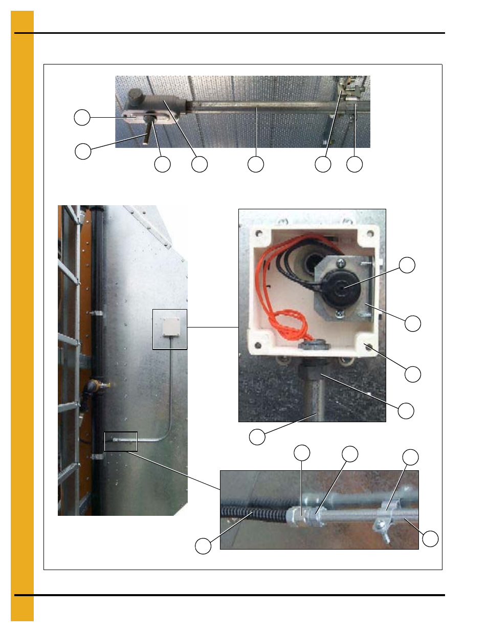 Left grain high-limit thermostat, Electrical (bottom module) | Grain Systems PNEG-1404 User Manual | Page 70 / 94