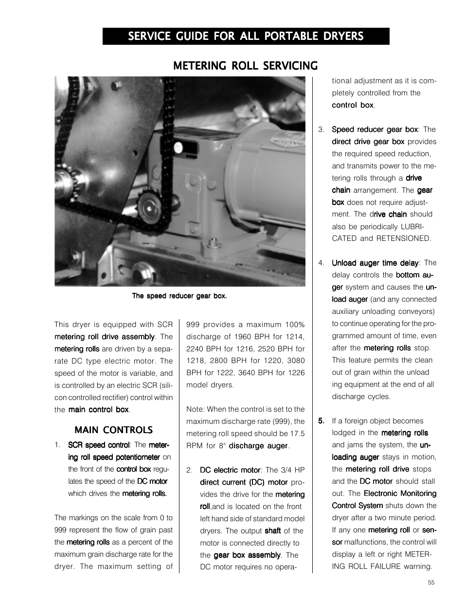 Metering roll servicing | Grain Systems PNEG-573 User Manual | Page 55 / 86