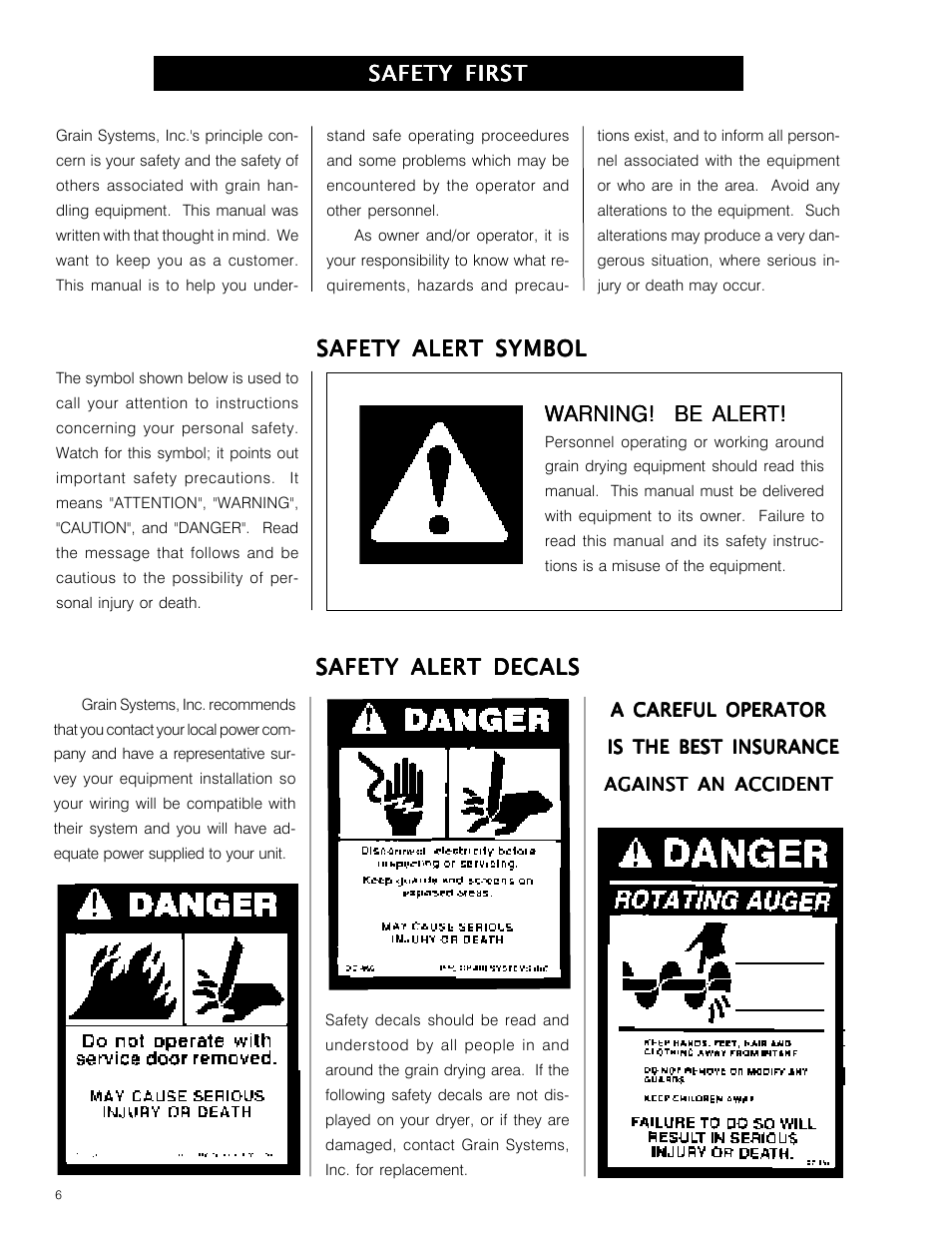 Grain Systems PNEG-573 User Manual | Page 6 / 86