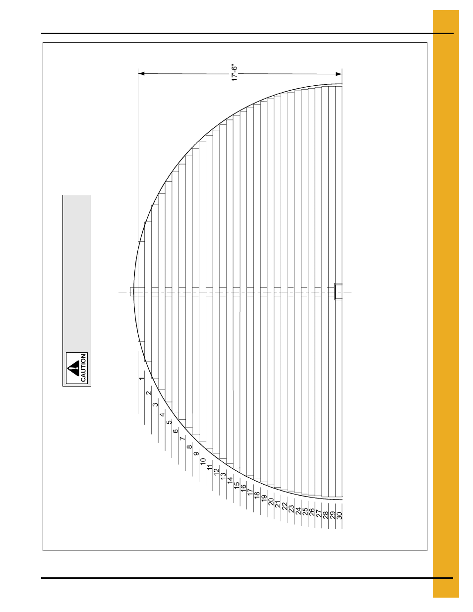 36' cut-lok/cor-lok plank order, Chapter 6 36' cut-lok/cor-lok plank order, E bin | First | Grain Systems Bin Flooring PNEG-220 User Manual | Page 13 / 34