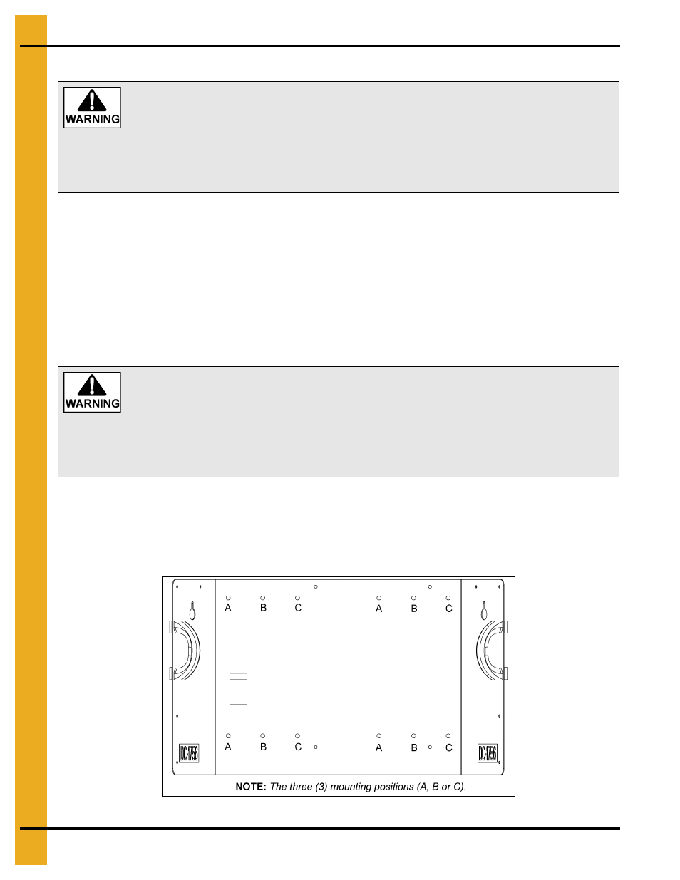 Control panel installation | Grain Systems Bucket Elevtors, Conveyors, Series II Sweeps PNEG-1366 User Manual | Page 20 / 60