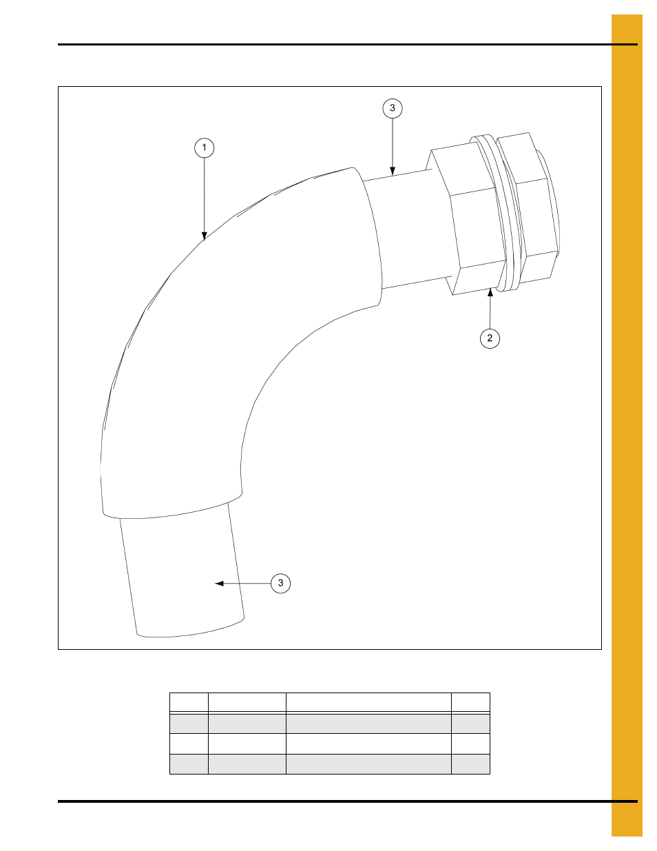 Parts list | Grain Systems Bucket Elevtors, Conveyors, Series II Sweeps PNEG-1366 User Manual | Page 51 / 60