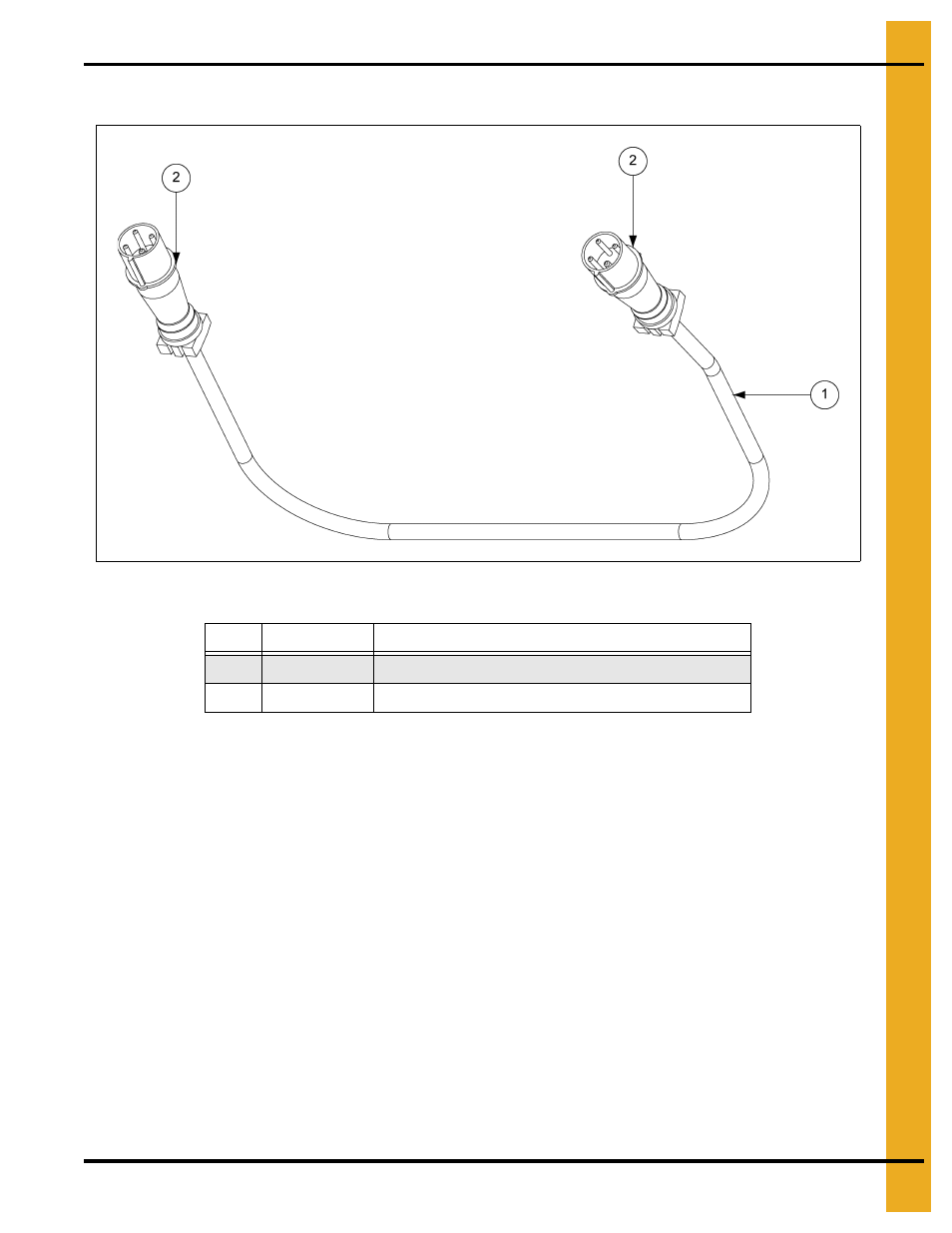 Drop cord assembly (gk80111), Parts list | Grain Systems Bucket Elevtors, Conveyors, Series II Sweeps PNEG-1366 User Manual | Page 57 / 60