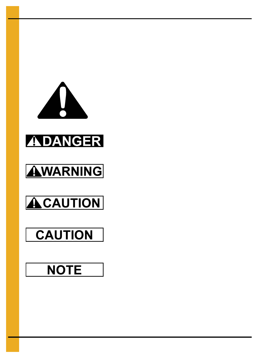 Safety, Chapter 2 safety, Safety guidelines | Grain Systems Bucket Elevtors, Conveyors, Series II Sweeps PNEG-1366 User Manual | Page 6 / 60