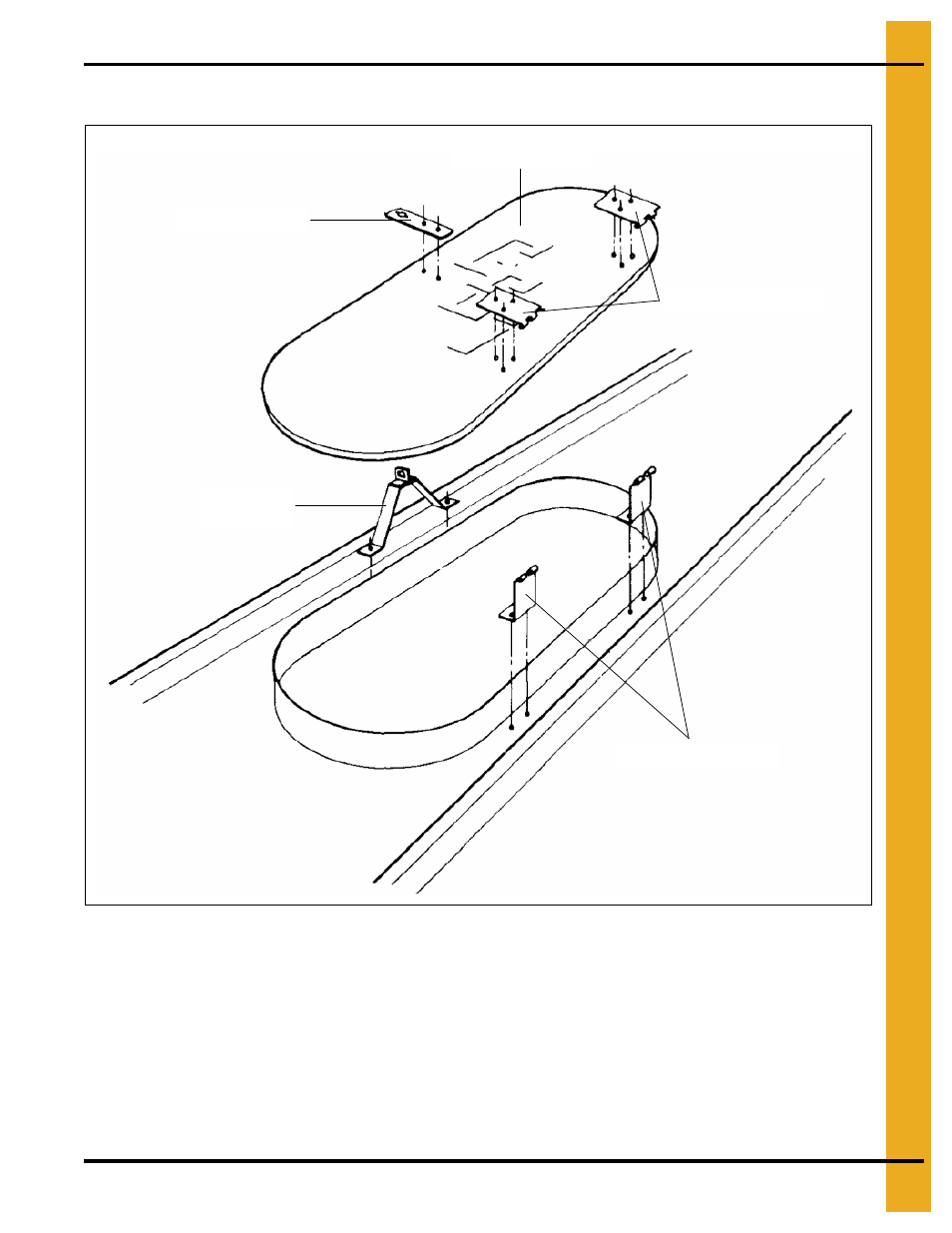 Manway cover assembly, Chapter 5 manway cover assembly, 72'-135' obround manway cover | Grain Systems Tanks PNEG-1092 User Manual | Page 23 / 88