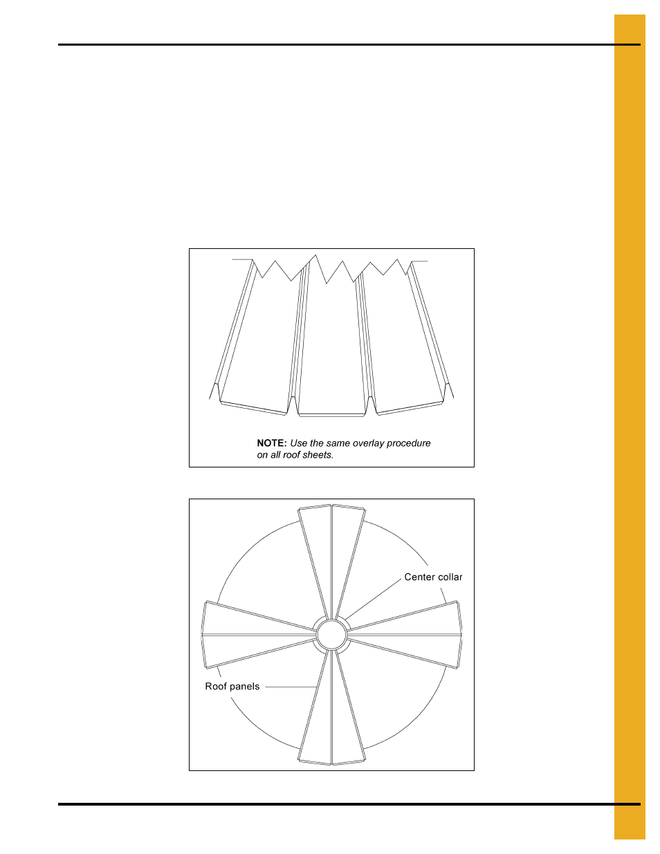 Farm roof assembly | Grain Systems Tanks PNEG-1092 User Manual | Page 27 / 88