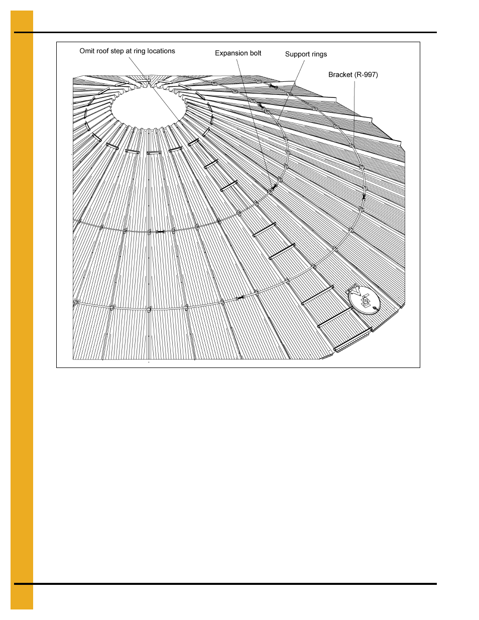 Support and bridging ring instructions | Grain Systems Tanks PNEG-1092 User Manual | Page 38 / 88